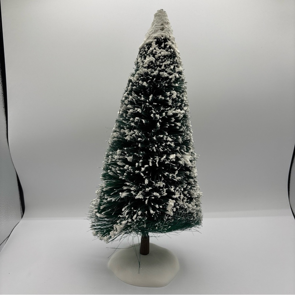 Department 56 1990 Vintage Village Frosted Spruce Tree “15 5231-0 Retired